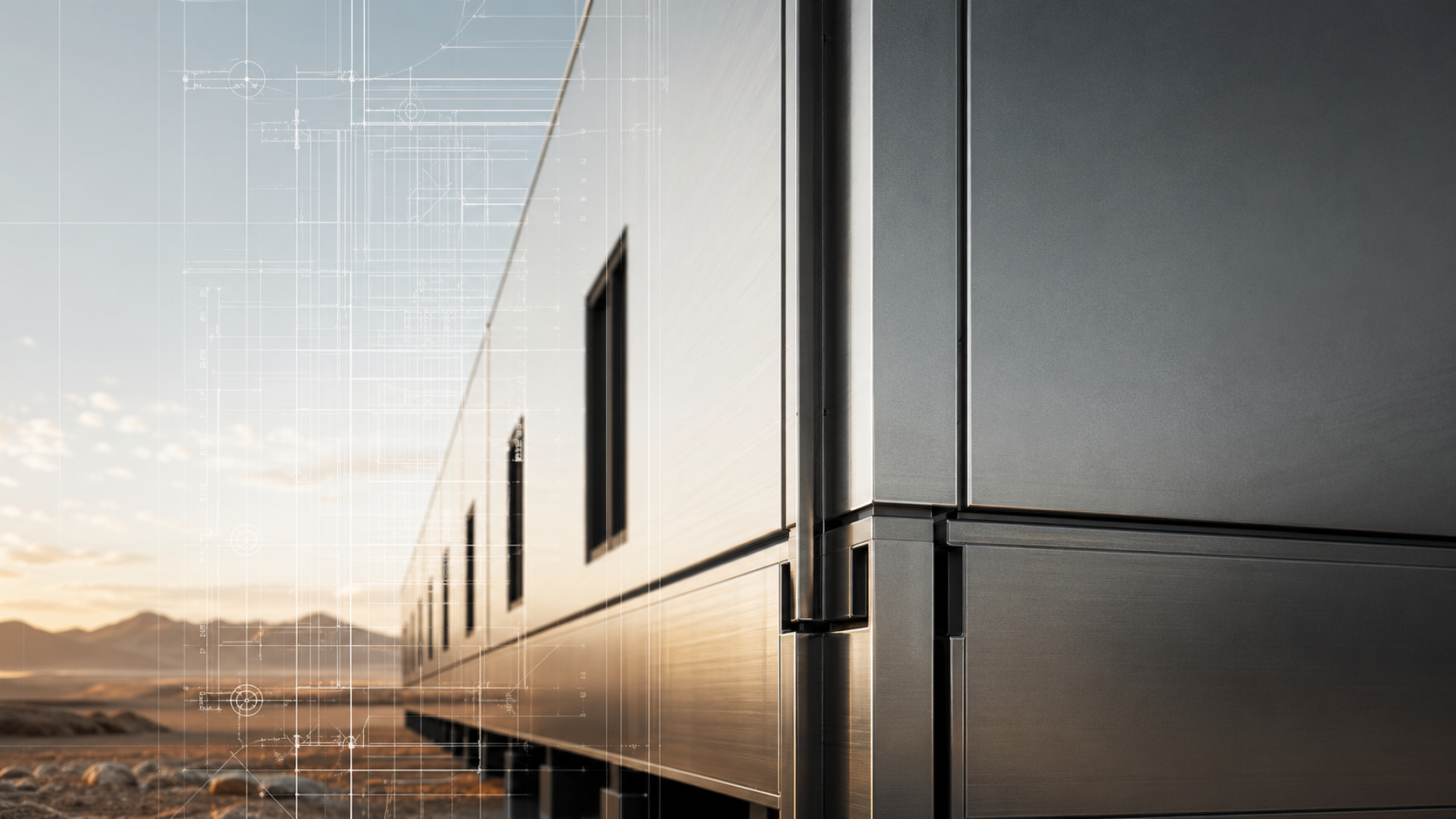 Industrial modular construction detail